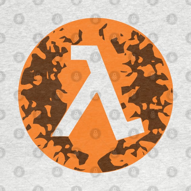 Half-Life Stylized Logo (CLASSIC LAMBDA) by SPACE ART & NATURE SHIRTS 